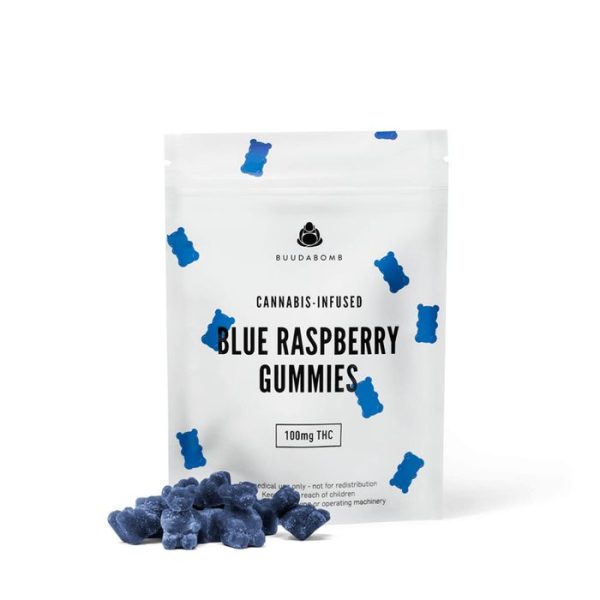 Buuda bomb 100mg blue raspberry