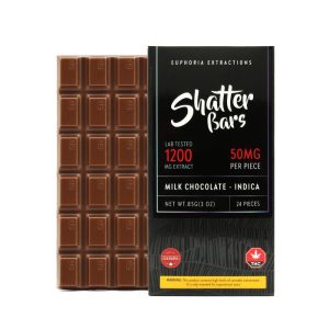 EUPHORIA EXTRACTIONS – 1200MG THC SHATTER BARS