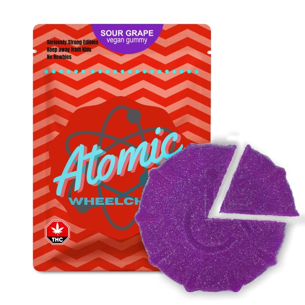 Atomic wheelchair 5000mg sour strawberry