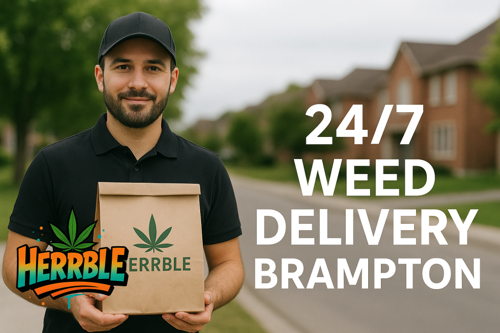 24/7 weed delivery Brampton