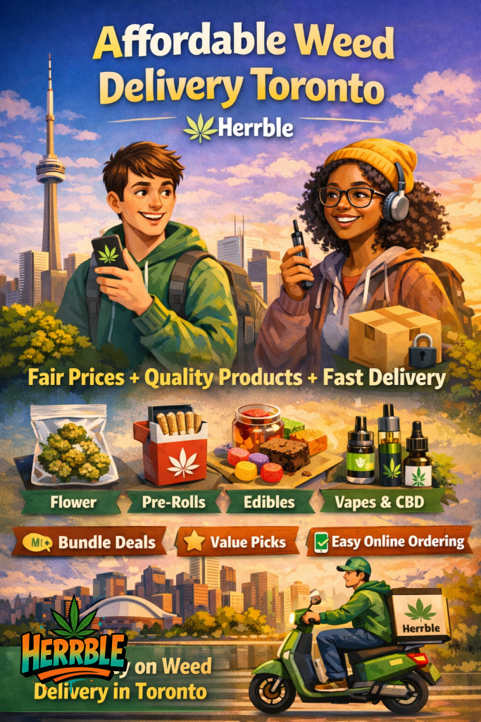 Affordable weed delivery Toronto