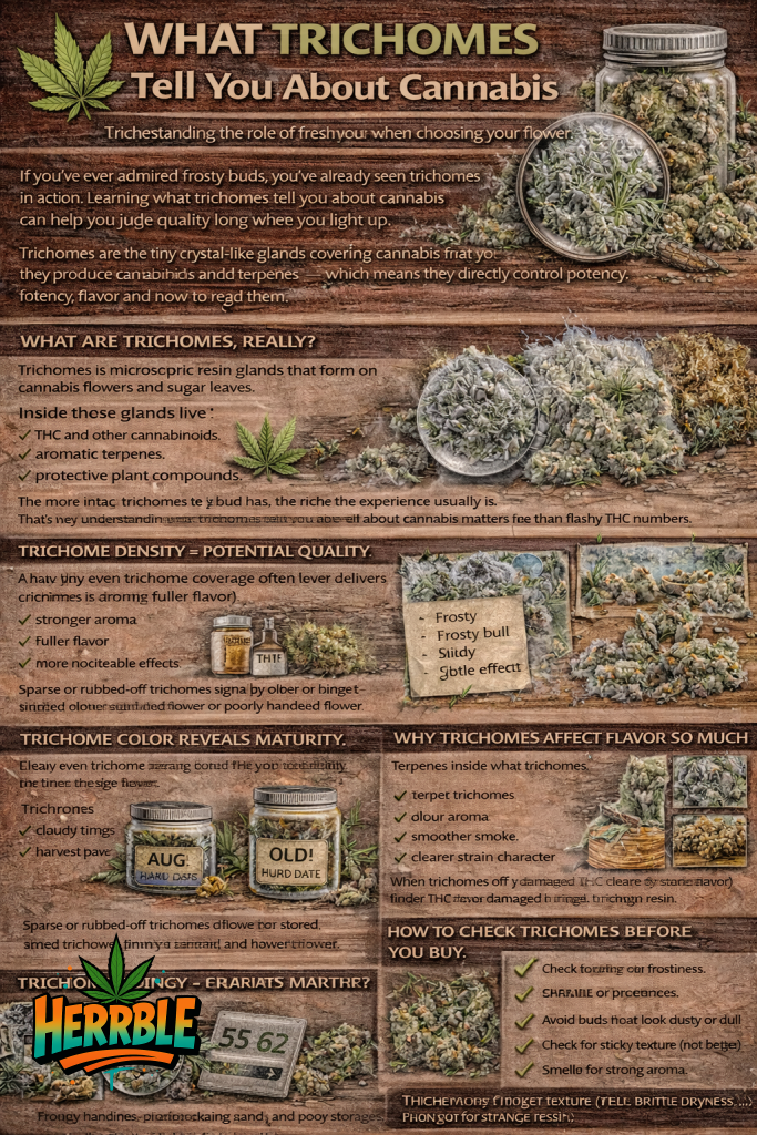 what trichomes tell you about cannabis
