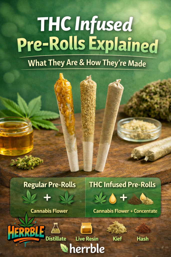 THC infused pre-rolls
